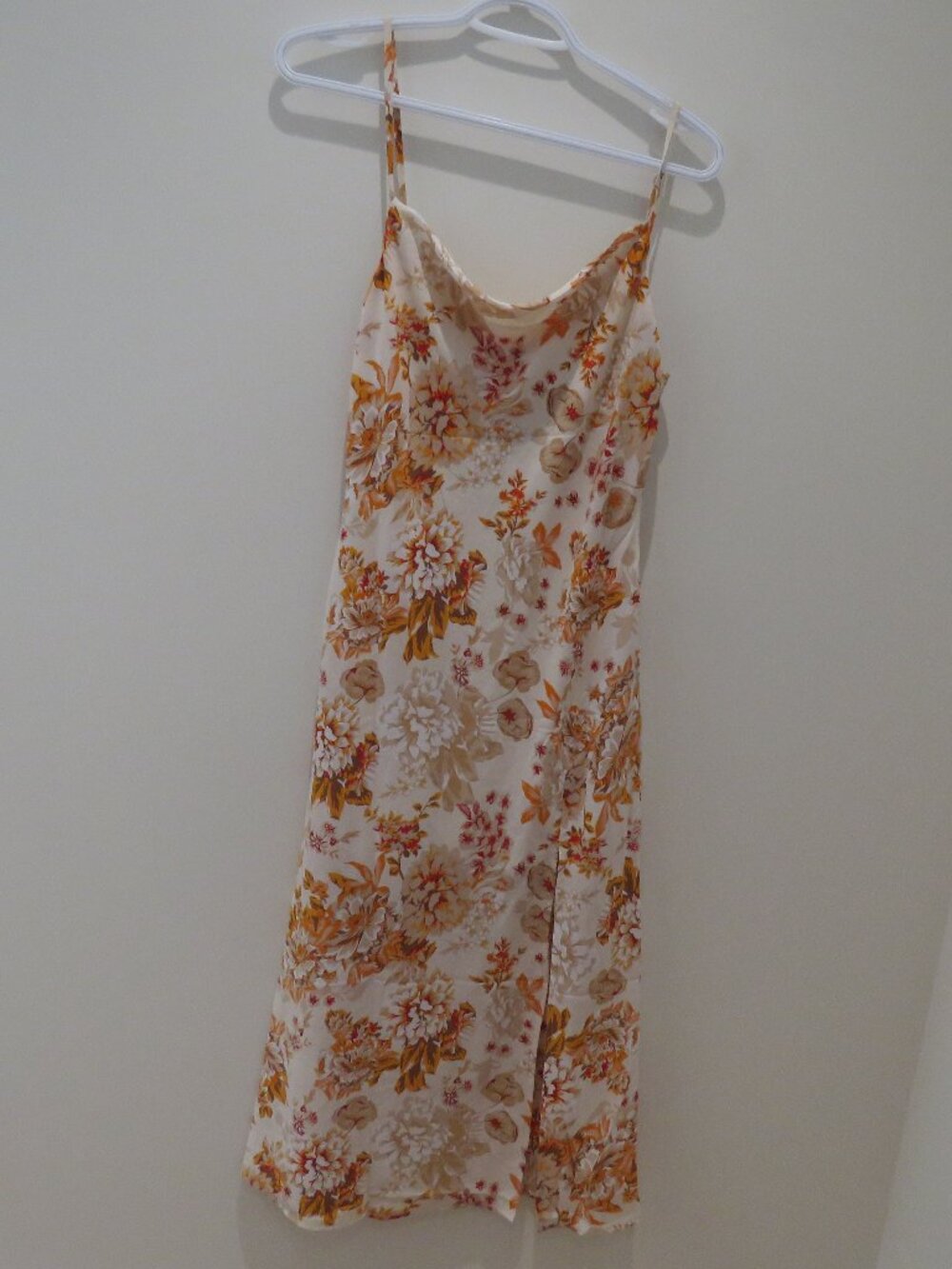 PETAL & PUP Yelena Floral Cowl Neck Maxi Slip Dress Size US 2 Wedding Cocktail - Picture 2 of 13